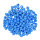 Holzperlen, 12 mm Bohr ø 3,0 mm, hellblau, 30 Stk.