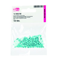 Holzperlen, Bohr ø 1,5 mm, türkis, 150 Stk.