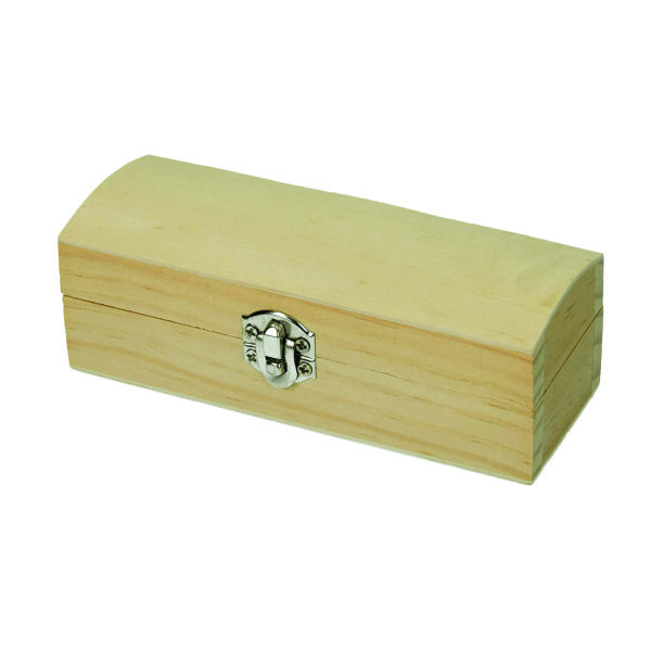 Holztruhe  roh 13 x 5 x 4,5 cm