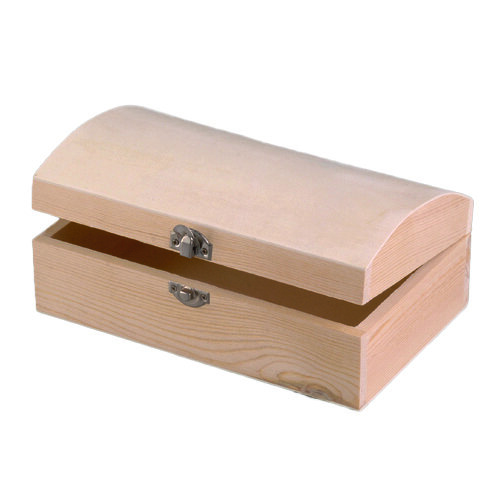 Holztruhe  roh 22 x 14 x 9 cm