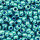 Indianerperlen metallic  blau, 17 g ø 3,5 mm