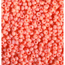 Indianerperlen opak  orange 17 g  ø 26 mm