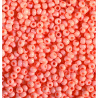 Indianerperlen opak  orange 17 g  ø 26 mm