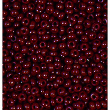 Indianerperlen opak  braun, 17 g ø 3,5 mm