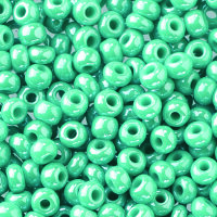 Indianerperlen opal  türkis, 17 g ø 2,6 mm