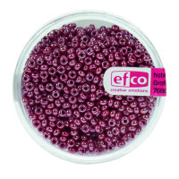 Indianerperlen opal  erdbeere, 17 g ø 2,6 mm