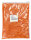 Indianerperlen Silbereinzug  orange, 500 g ø 2,6 mm