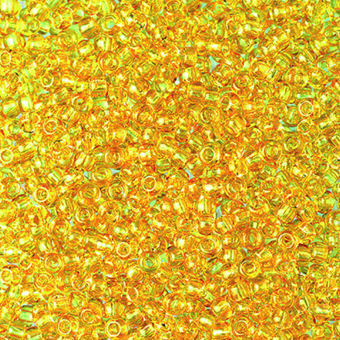 Indianerperlen transparent  gold 17 g