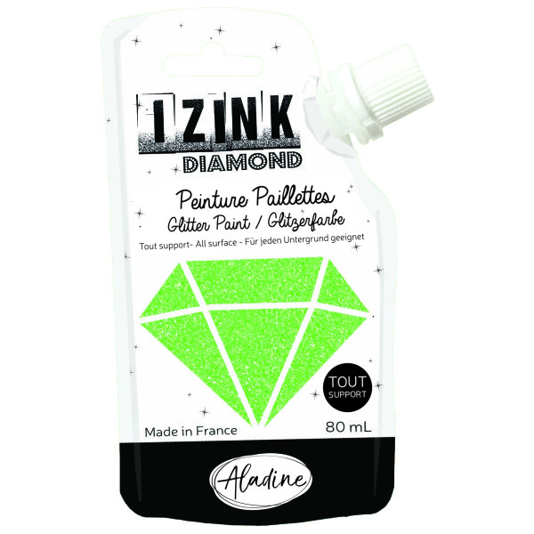 IZINK DIAMOND  hellgrün, 80 ml