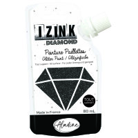 IZINK DIAMOND  schwarz, 80 ml