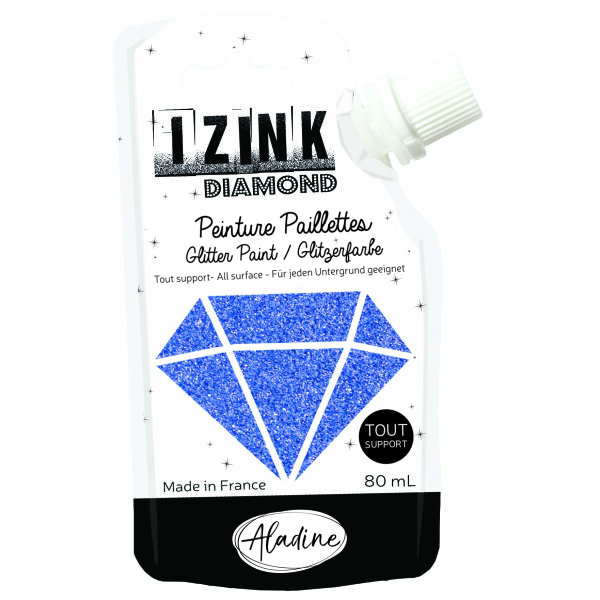 IZINK DIAMOND  blau, 80 ml