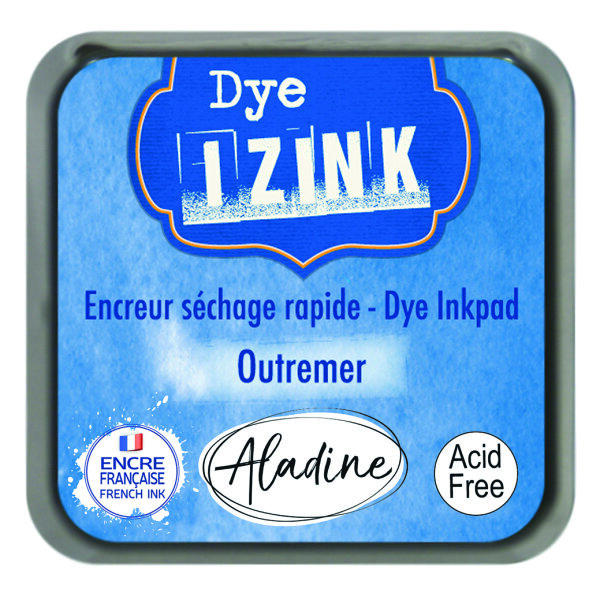 IZINK DYE Stempelkissen  outremer