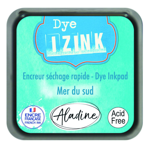 IZINK DYE Stempelkissen  mer du sud