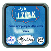 IZINK DYE Stempelkissen  pétrole