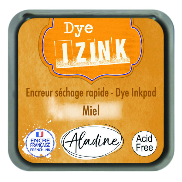 IZINK DYE Stempelkissen  miel