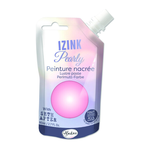 IZINK PEARLY  pastel rosa, 80 ml