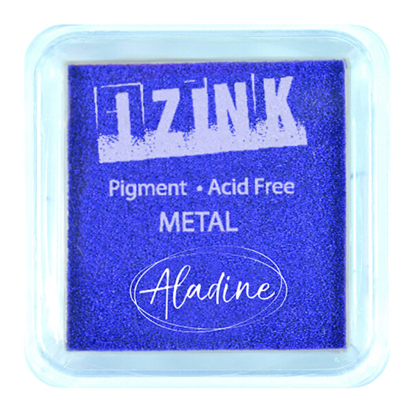 IZINK Pigment Stempelkissen, Metal, purple