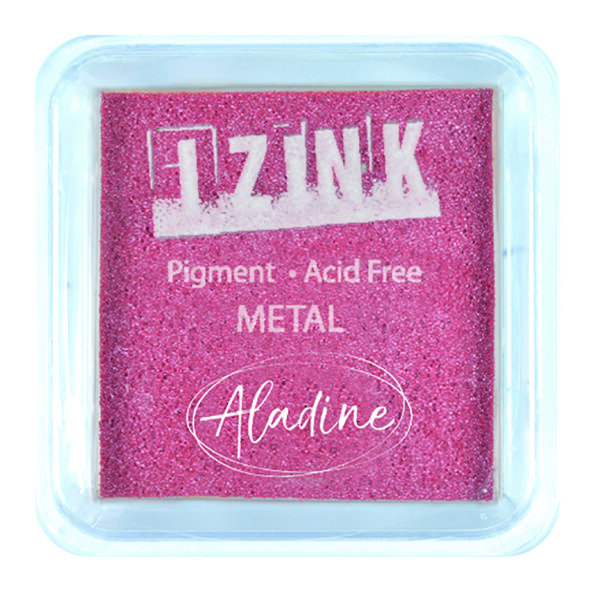 IZINK Pigment Stempelkissen, Metal, red