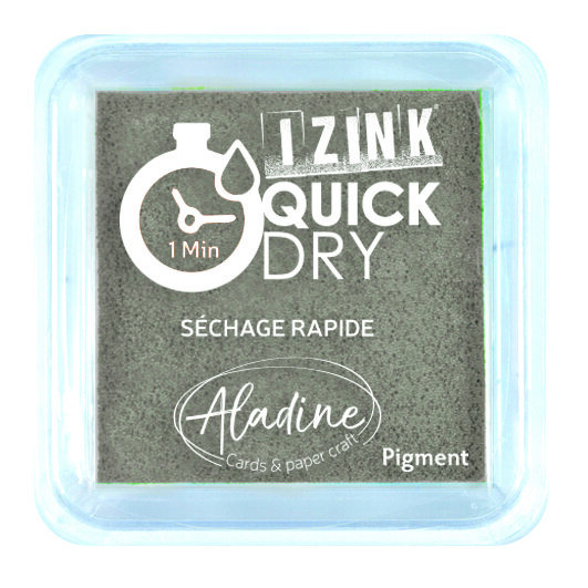 IZINK QUICK DRY, Pigment Stempelkissen, gris