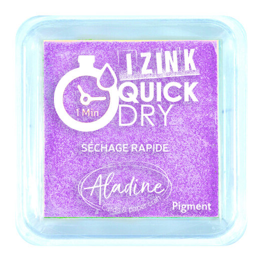 IZINK QUICK DRY, Pigment Stempelkissen, violet pastel