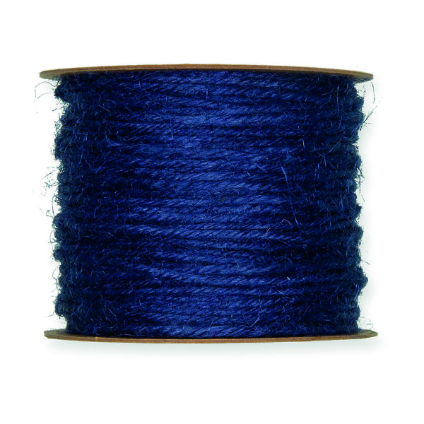 Jutekordel  blau, 2 mm x 50 m