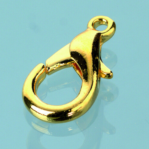 Karabiner  goldfarbig 10 St.