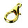 Karabiner  goldfarbig 10 St.