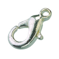 Karabiner  versilbert 10 St.
