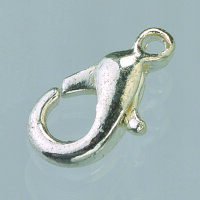 Karabiner  versilbert 10 St.