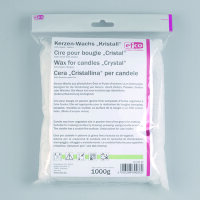 Kerzen-Wachs - Kristall, 100% Stearin - Feinkorn  1.000 g