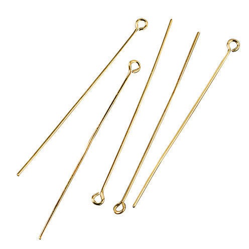 Kettelstift  goldfarbig, 100 Stk.