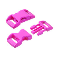 Klickschnalle  pink 100 St.