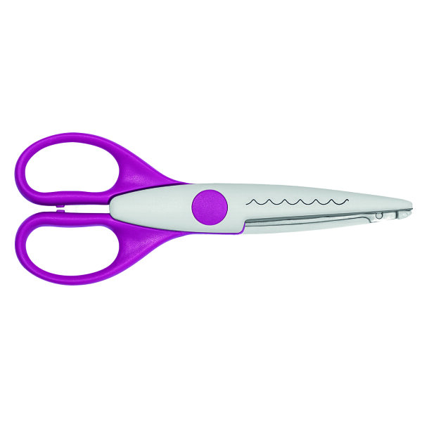 Kreativschere, Ziegel  1 Stk.