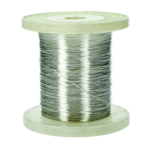 Kupferdraht  versilbert, Ø 0,4 mm 1 kg ~ 830 m