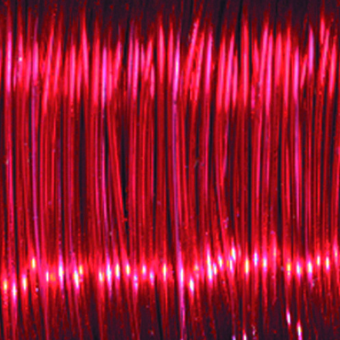 Kupferdraht  rot metallic, ø 0,50 mm 25 m