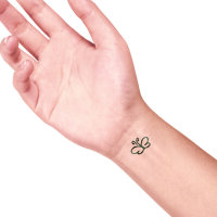 LaDot, Tattoo Stein S Schmetterling