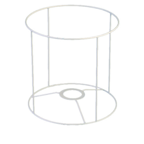 Lampenschirm-Gestell, Rund ø 20 cm E27, weiß
