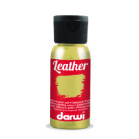 Leather, Ledermalfarbe, gold, 50 ml