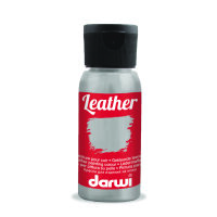 Leather, Ledermalfarbe, kaltgrau, 50 ml