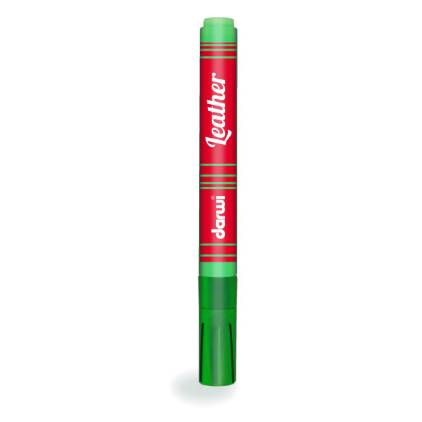 Leather Marker  dunkelgrün, 6 ml