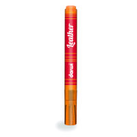 Leather Marker  orange, 6 ml