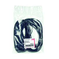 Lederriemen  schwarz, 1 m 10 St