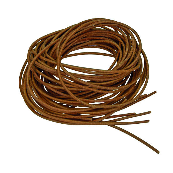 Lederriemen  natur, 1 m 10 St