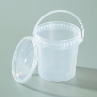 Leerdose (PP), 1180 ml, transparent, inkl. Deckel 50 St.