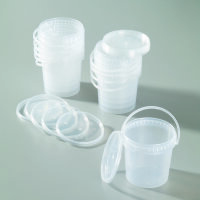 Leerdose (PP), 1180 ml, transparent, inkl. Deckel 50 St.