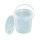 Leerdose (PP), 1180 ml, transparent, inkl. Deckel 50 St.