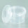 Leerdose (PP), 365  ml, transparent, inkl. Deckel 50 St.