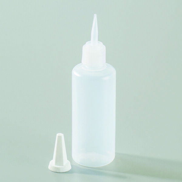 Leerflasche Kunststoff, mit Malverschluss  100 ml