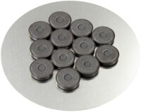 Magnete, rund  12 Stk. ø 12,5 x 2,7 mm