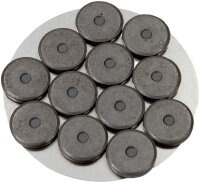 Magnete, rund  12 Stk. ø 18 x 3 mm